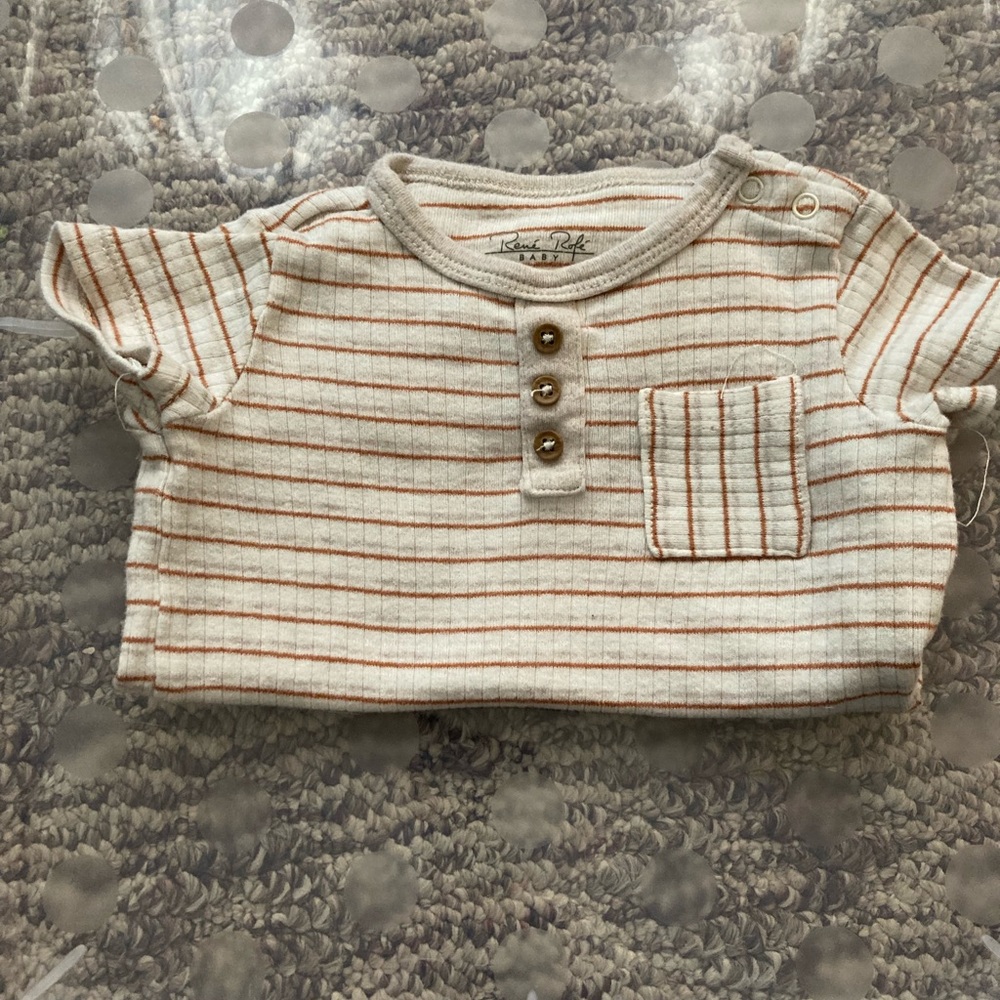 Baby striped onesie for 3-6 months